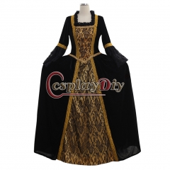 Victorian ROCOCO Gown Ball Costume Gothic evening dress Costume
