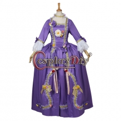 Purple Marie Antoinette Baroque Rococo Dress Costume Halloween Costume Custom