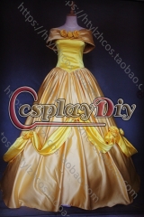 Beauty and the Beast Belle yellow gown dress
