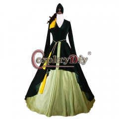 Gone with the wind Cosplay Scarlet O'hara dress cosplay costume medieval dress