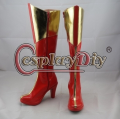 wonder woman boots shoes cosplay costume shoes