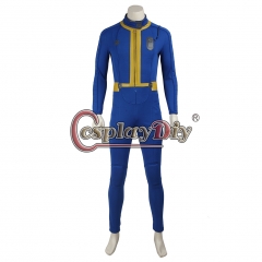 Game Fallout 4 Male Sole Survivor Nate Cosplay Costume jumpsuit only