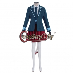 Cosplaydiy Fairy Tail Final Season Carla Cosplay Costume Human Uniform Dress Halloween Cosplay Costume