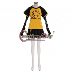 Cosplaydiy Custom Made Anime Digimon Sleuth Hacker's Memory Takumi Aiba Ami Aiba Cosplay Costume