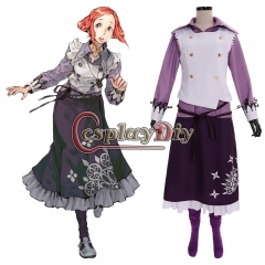 Cosplaydiy Game Zero Escape Virtue's Last Reward Luna cosplay costume adult Custom Made full set