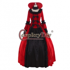 Cosplaydiy Custom Made Marie Antoinette Baroque Ball Gown Women Retro Renaissance Belle Dress Halloween Party Dress