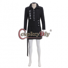 Cosplaydiy Custom Made Superstar Swedish band Ghost Cosplay Costume Adult A Nameless Ghoul Cosplay Costume Halloween Suit Costume