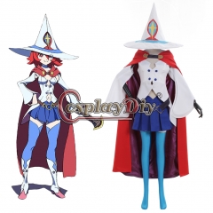 Cosplaydiy Anime Little Witch Academia Shiny Chariot Cosplay Costume Girls Women School Suit Costume