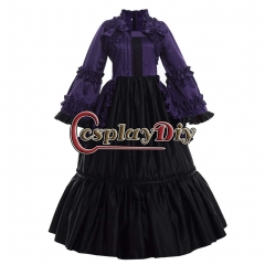 Cosplaydiy Custom Made Marie Antoinette Baroque Medieval Dress Renaissance Costume Belle Rococo Ball Gown Dress