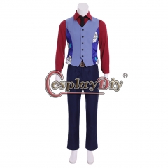 Cosplaydiy Custom Made My Hero Academia: Two Heroes Boku No Hero Akademia Katsuki Bakugou Cosplay Costume Halloween Suit