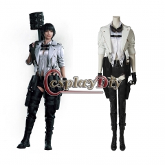 Cosplaydiy Devil May Cry 5 Lady Mary Cosplay Costume Outfit Adult Women Halloween Carnival Custom Made with shoes