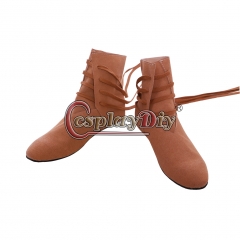 Medieval Tudor Cosplay Shoes Medieval Viking Festival LARP Shoes Boot
