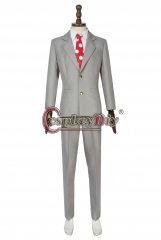 Cosplaydiy Anime My Hero Academia Cosplay Sir Nighteye Costume Sa Naitoai Japanese Outfit Grey Uniform Fancy Suit Adult Halloween Custom