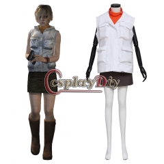 Cosplaydiy Movie Silent Hill Heather Mason Cosplay Costume Adult Women Halloween Scary Costume Clothing Custom Made