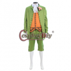 Cosplaydiy Medieval The Chameleon For Adult Men Victorian Rococo suit
