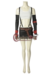 (Without Shoes) Game FINAL FANTASY VII Tifa Lockhart FFVII FF7 Cosplay Costume Adult women Halloween Suits Full Outfits Custom Made