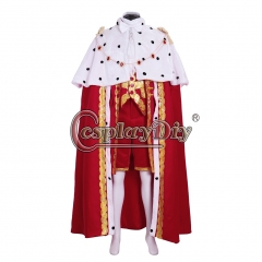 Cosplaydiy Musical Hamilton Cosplay Tudor King's Costume King George Washington Halloween Outfit Custom Made