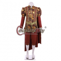 Cosplaydiy 18th Century Victorian Colonial Elegant Men's Outfit Medieval Royal Men Costume