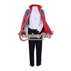 Cosplaydiy Howl's Moving Castle Howl Cosplay Costume Jacket