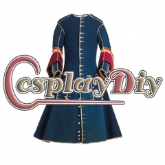 King Prince Men Coat Vintage Overcoat Medieval Renaissance Victorian Edwardian Cosplay Costume