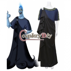 Cosplaydiy Hercules Hades Cosplay Costume Outfits Halloween Carnival Suit