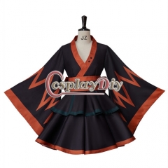 My Hero Academia Bakugou Katsuki Cosplay Costume Kimono Dress