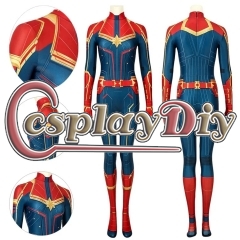 Captain Marvel Suit Cosplay Carol Danvers 3D Printed Bodysuit