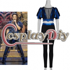 SIX the Musical Catherine Parr Cosplay Costume Short Top Pants Suit Performance Outfit Music Festival Clothes Halloween Costume