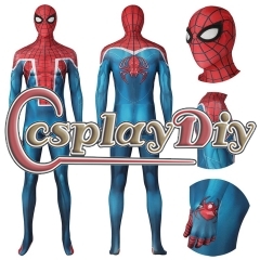 Avenger Spiderman William Braddock Cosplay Suit Spider-UK Bodysuit