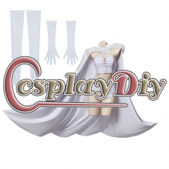 White Queen Emma Frost Cosplay Costume Women Queen Outfit with Cloak