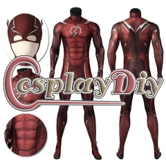 The Flash Cosplay Costumes Injustice 2 Spandex Printed Suits