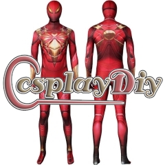 Spider-Man Iron Spider-Man Armor Jumpsuits Cosplay Costume