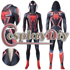 Spider-man Miles Morales 2099 Cosplay Costume Miles Morales PS5 Bodysuit