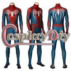 SPIDER-MAN PS4 Advanced Suit Spider-man PS4 Game Cosplay Costume