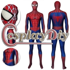 Tobey Maguire Spider-man Suit High Quality 3D Printed Cosplay Costumes