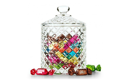 Diamond Glass Candy Jar