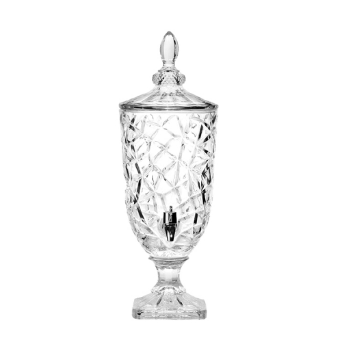 Crackle Pattern 3L Glass Juice Dispenser