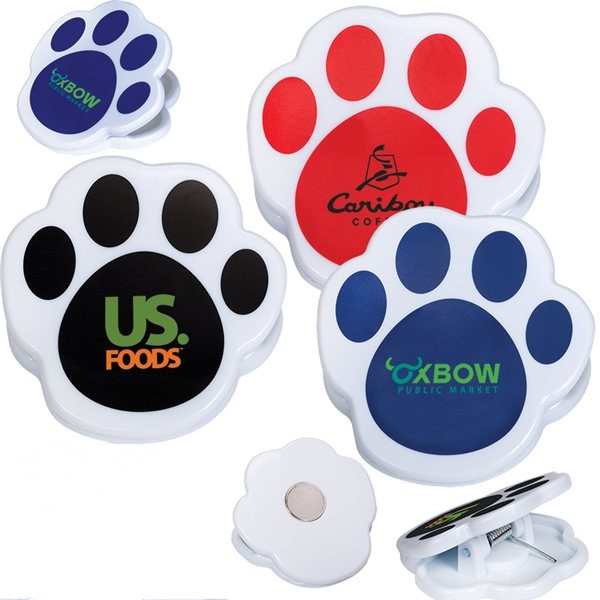 Pet Paw Magnetic Memo Clip