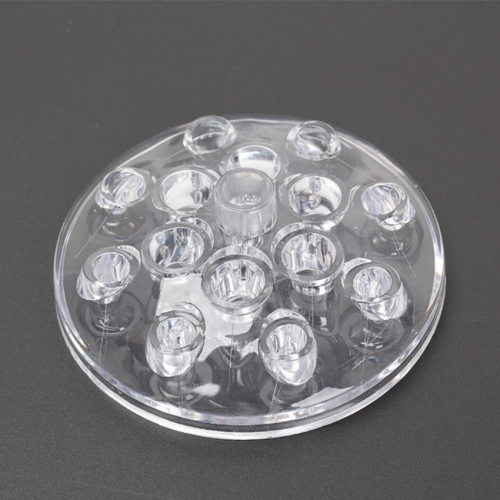 Tattoo Ink Cup Holder Oval Clear Acrylic Pigment Cup Cap Rack Permanent Tattoo Ink Cup Holder Tattoo Accessories Supply