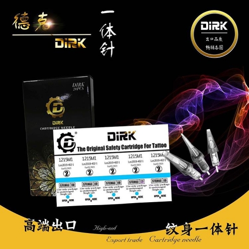 Safety DIRK Tattoo Needle Cartridge  for Tattoo Permanent Makeup Pen Machine 20Pcs/Box