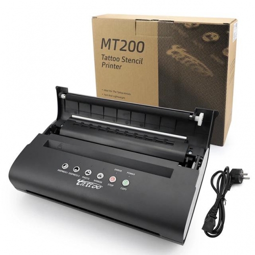 MT200 Tattoo Transfer Stencils Machine Copier Printer Thermal Copier Original Genuine Products Produced High-end Upgrated