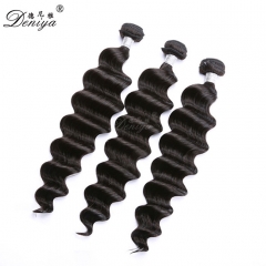 indian loose wavy curly remy hair weft/weave/weaving