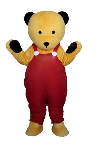 Adult Size Fancy Bear Mascot Costume For Party Custom Team Mascots Sports Mascot Costume Desuisement Mascotte Character Design Company ArisMascots