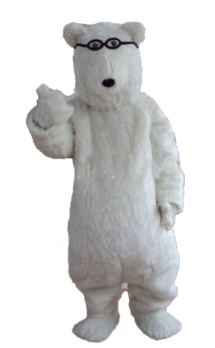 Polar Bear Mascot Costume For Party Outfits Custom Animal Mascots for Advertising Team Mascot Character Design Deguisement Mascotte Quality Mascot