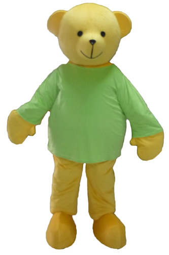 Adult Size Fancy Yellow Bear Mascot Costume For Party Buy Mascots Online Custom Mascot Costumes Animal Mascots Sports Mascot for Team Deguisement