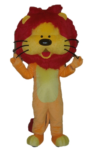 Fancy Lion mascot outfit Party Costume Carnival Dress Custom Team Mascots Sports Mascot Costume Desuisement Mascotte Character Design Company ArisMasc