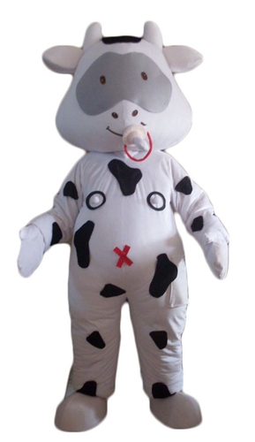 Adult Size Fancy Cow mascot outfit Party Costume Buy Mascots Online Custom Mascot Costumes Animal Mascots Sports Mascot for Team Deguisement Mascotte