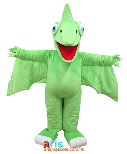 Adult Size Dinosaur Train Character Tiny Mascot Costume Full Body Plush Suit Cartoon Mascots Animal Outfit