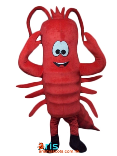 Adult Fancy Lobster Mascot Costume Ocean Animal Mascot Custom Team Mascots Sports Mascot Costume Desuisement Mascotte Character Design Company