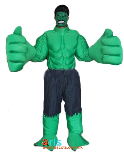 Adult Fancy The Hulk Mascot Costume Cosplay Dress Buy Mascots Online at Arismascots
